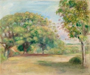 Paysage - Pierre Auguste Renoir