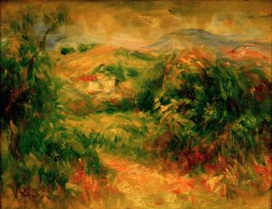 Paysage de Cros-de-Cagnes
