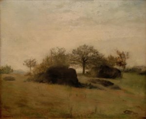 Paysage de Fontainebleau - Pierre Auguste Renoir