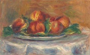 Pêches sur une assiette, 1902-1905 - Pierre Auguste Renoir