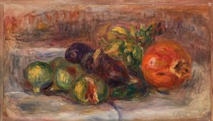 Grenade et figues - Pierre Auguste Renoir