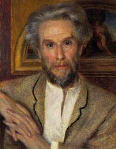 Portrait de Chocquet - Pierre Auguste Renoir
