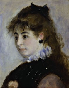 Portrait de Madame Henriot - Pierre Auguste Renoir