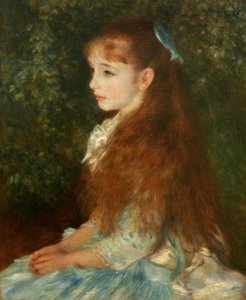 Portrait de Mademoiselle Irene Cahen d’Anvers - Pierre Auguste Renoir