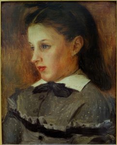 Portrait de Marie Le Coeur - Pierre Auguste Renoir