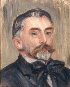Portrait de Stéphane Mallarmé - Pierre Auguste Renoir