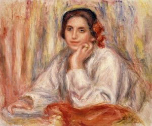 Portrait de Vera Sergine Renoir - Pierre Auguste Renoir