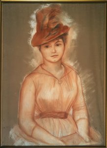 Portrait d’une femme - Pierre Auguste Renoir