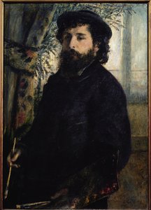 Portrait de Claude Monet - Pierre Auguste Renoir