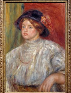 Portrait de Gabrielle au chapeau