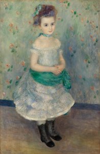 Portrait de Mlle. J. - Pierre Auguste Renoir