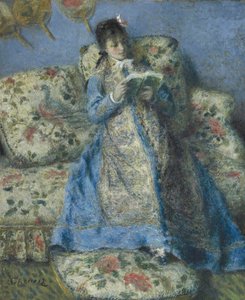 Portrait de Madame Monet - Pierre Auguste Renoir