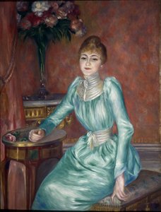 Portrait de Madame de Bonnieres - Pierre Auguste Renoir