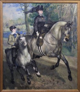 Équitation au Bois de Boulogne - Pierre Auguste Renoir