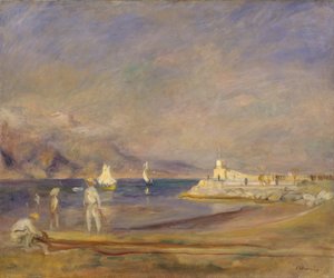Saint-Tropez, 1898-1900 - Pierre Auguste Renoir
