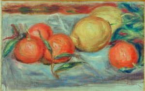 Nature morte avec agrumes