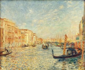 Sur le Grand Canal, Venise - Pierre Auguste Renoir