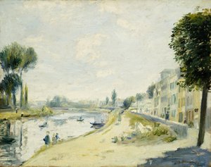Les rives de la Seine à Bougival, c.1875