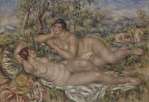 Les Baigneuses, 1918-1919 - Pierre Auguste Renoir