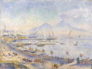 La Baie de Naples - Pierre Auguste Renoir