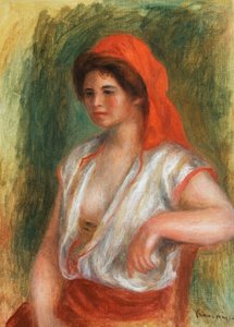 La belle Sicilienne - Pierre Auguste Renoir
