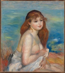 La Baigneuse Blonde, vers 1887 - Pierre Auguste Renoir