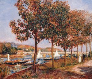 Le Pont à Argenteuil - Pierre Auguste Renoir