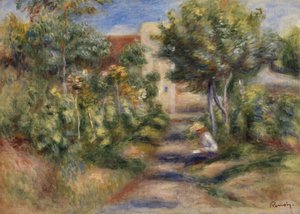 Le Jardin du peintre, Cagnes, vers 1908