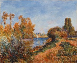 La Seine à Argenteuil, 1888 - Pierre Auguste Renoir