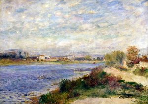 La Seine à Argenteuil, c1883 - Pierre Auguste Renoir