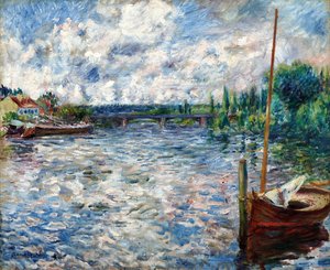 La Seine à Chatou - Pierre Auguste Renoir