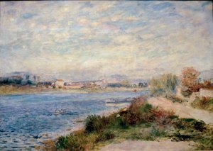 La Seine à Argenteuil - Pierre Auguste Renoir