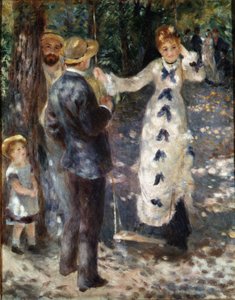 La Balançoire - Pierre Auguste Renoir