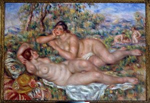 Les Baigneuses - Pierre Auguste Renoir