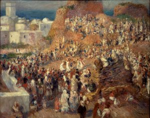 La mosquée ou Fête arabe à Alger