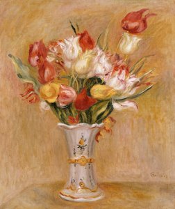 Tulipes - Pierre Auguste Renoir