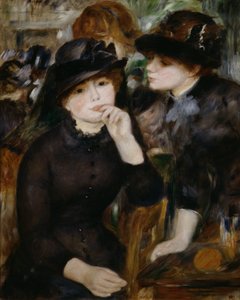 Deux filles en noir, 1880-1882 - Pierre Auguste Renoir