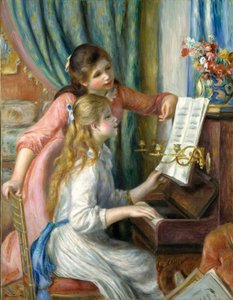 Deux jeunes filles au piano, 1892