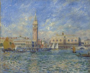 Venise, le Palais des Doges - Pierre Auguste Renoir