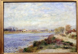 Vue de la Seine à Argenteuil - Pierre Auguste Renoir
