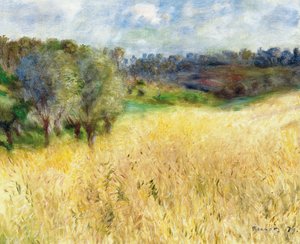 Champ de blé, 1879 - Pierre Auguste Renoir