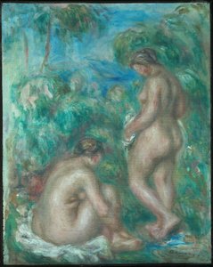 Femme se baignant - Pierre Auguste Renoir