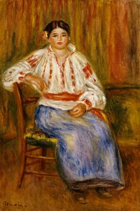 Jeune Roumain, 1914 - Pierre Auguste Renoir