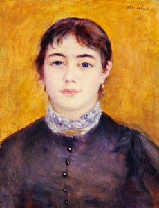 Jeune femme en bleu, 1879