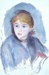 Jeune fille en bleu