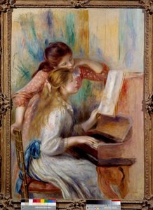 Jeunes filles au piano - Pierre Auguste Renoir