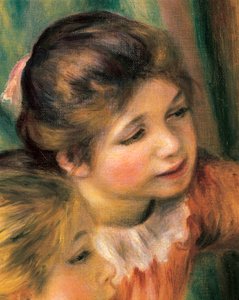 Jeunes filles au piano, détail