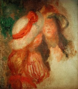 Deux petites filles - Pierre Auguste Renoir