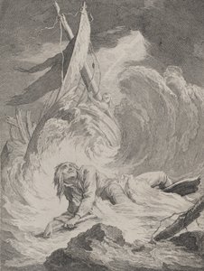 Lazarille à son retour des Indes fait naufrage..., vers 1717-60