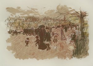 Avenue dans le Bois de Boulogne, 198999 - Pierre Bonnard